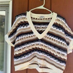 Liu Jo Knit V Sweater Tee, Italian